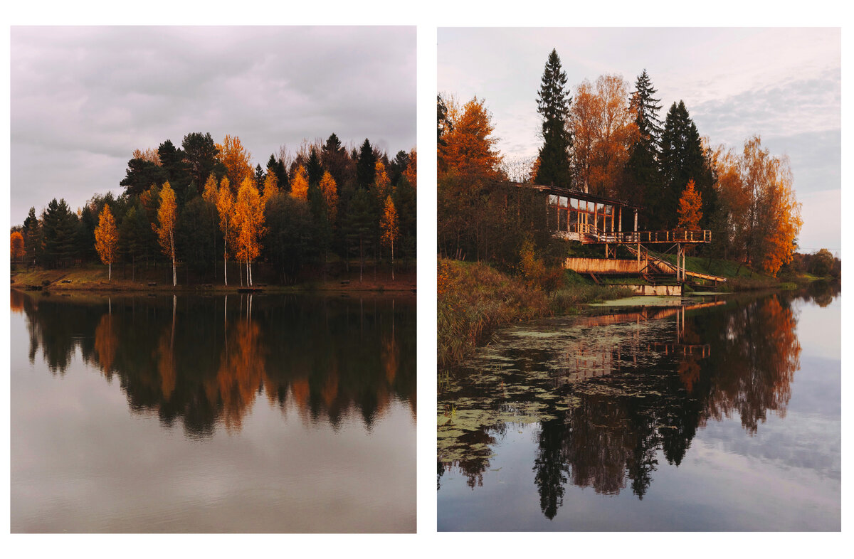 Арт-усадьба Веретьево, Талдомский район, октябрь 2019г