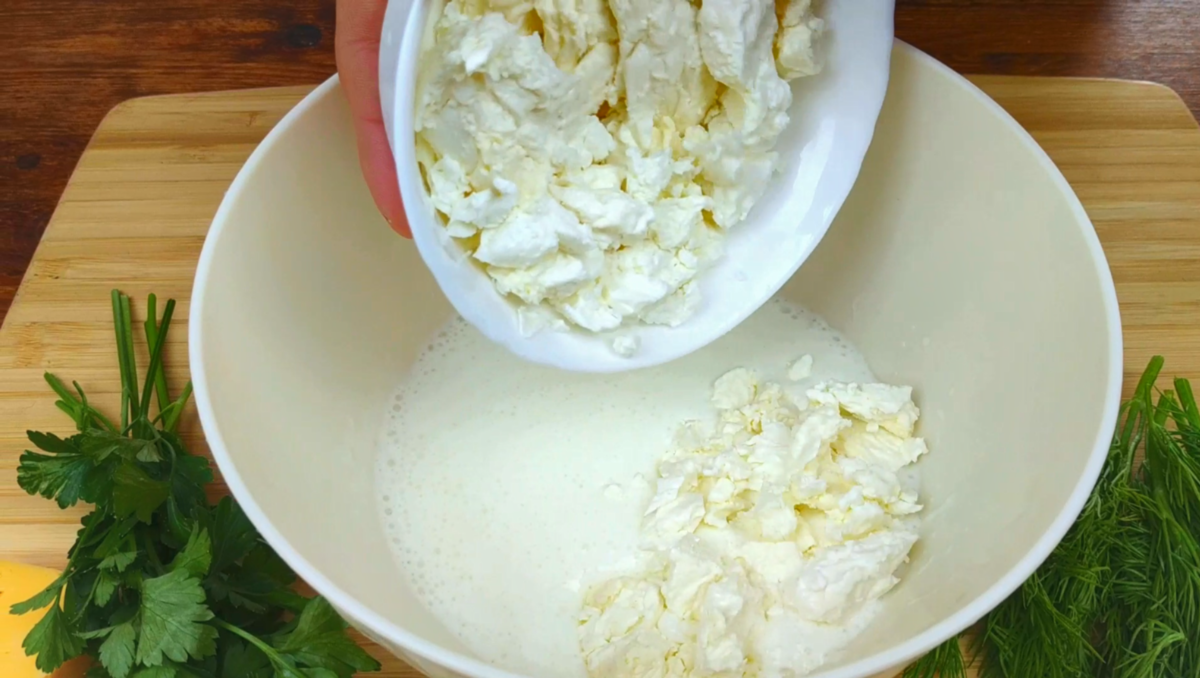 завтрак из творога