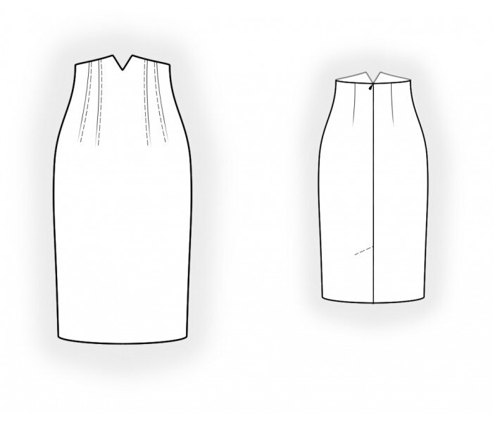Как сшить юбки с завышенной талией