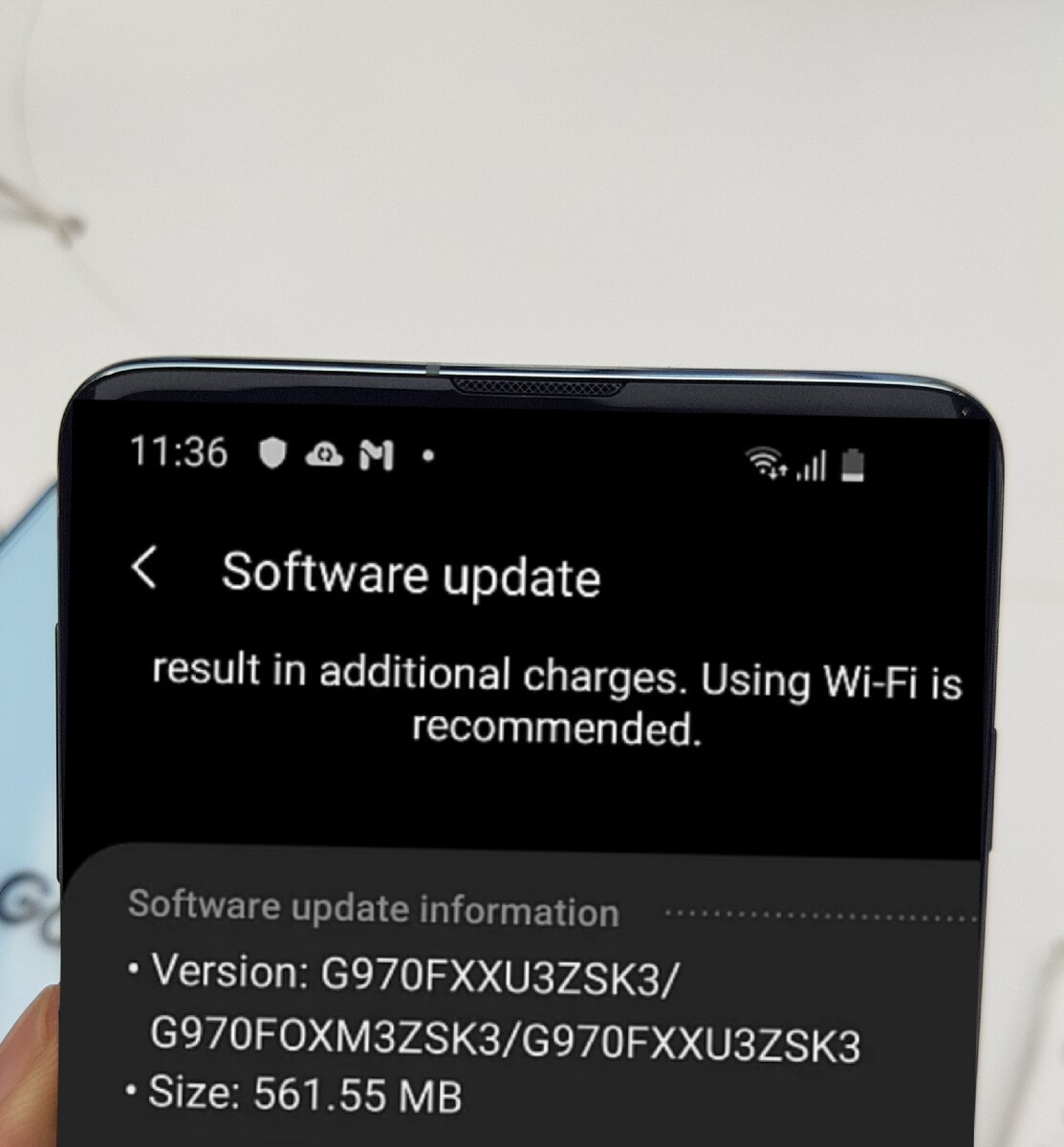 Software update