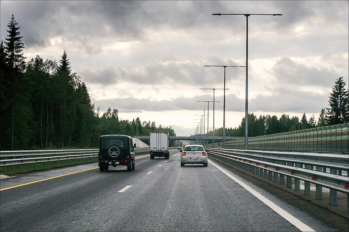 Moscow roads. Трасса м11. 58 Км м11. 502 Км м-11.