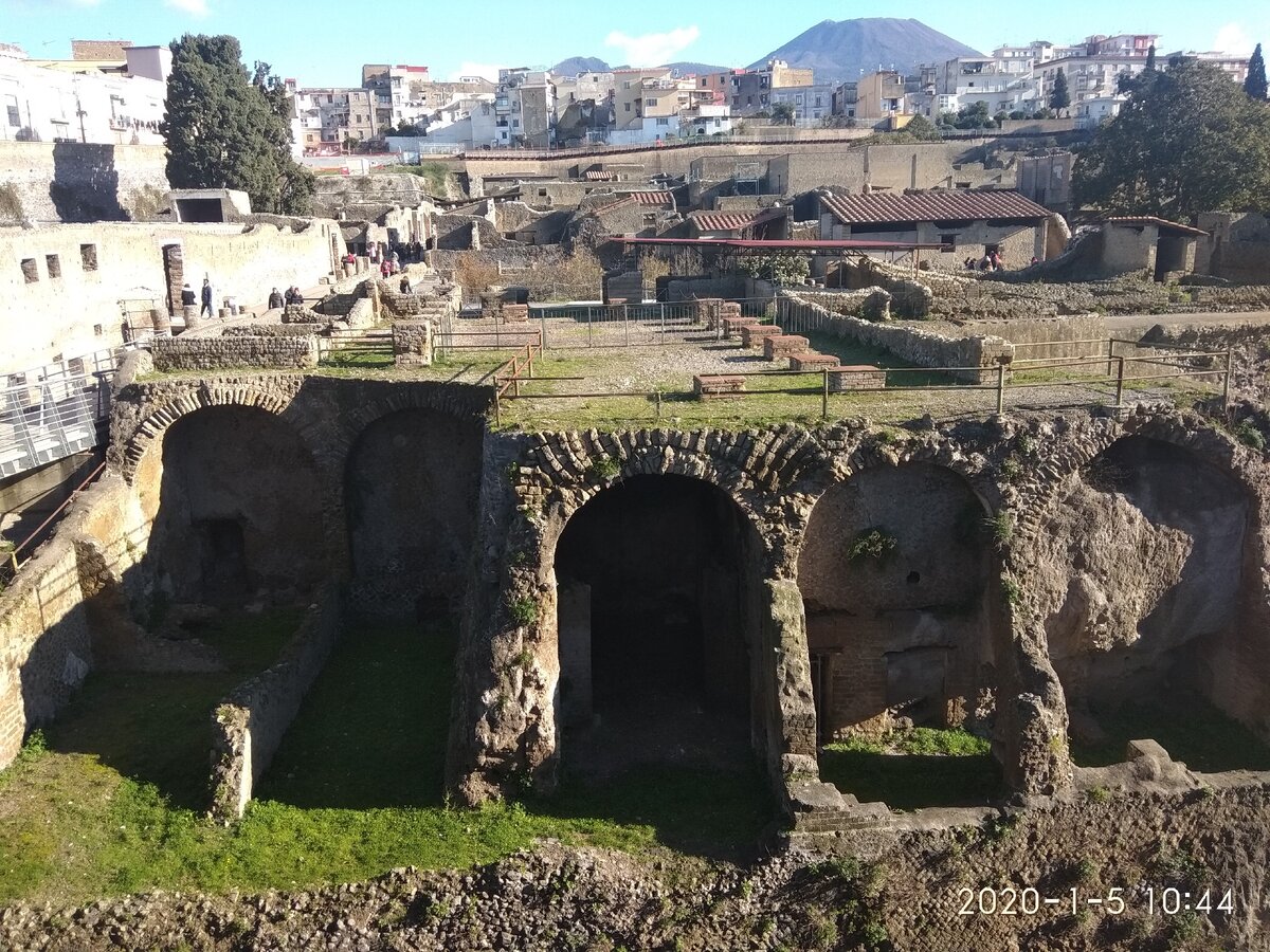 Руины Геркуланума. Фото автора. 