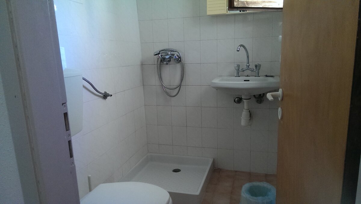 Санузел в отеле Гармония (Сталида, Крит). Фото Света Давыдова