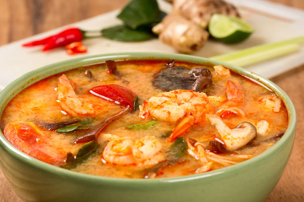 тайский суп том ям