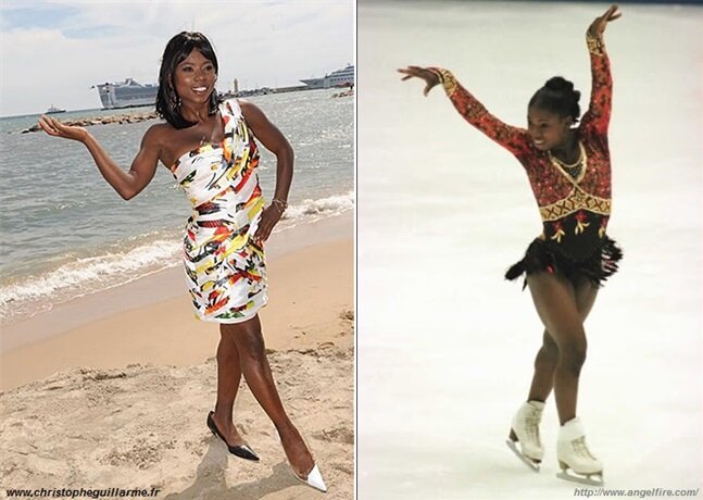 Французская фигуристка Сурия Бонали