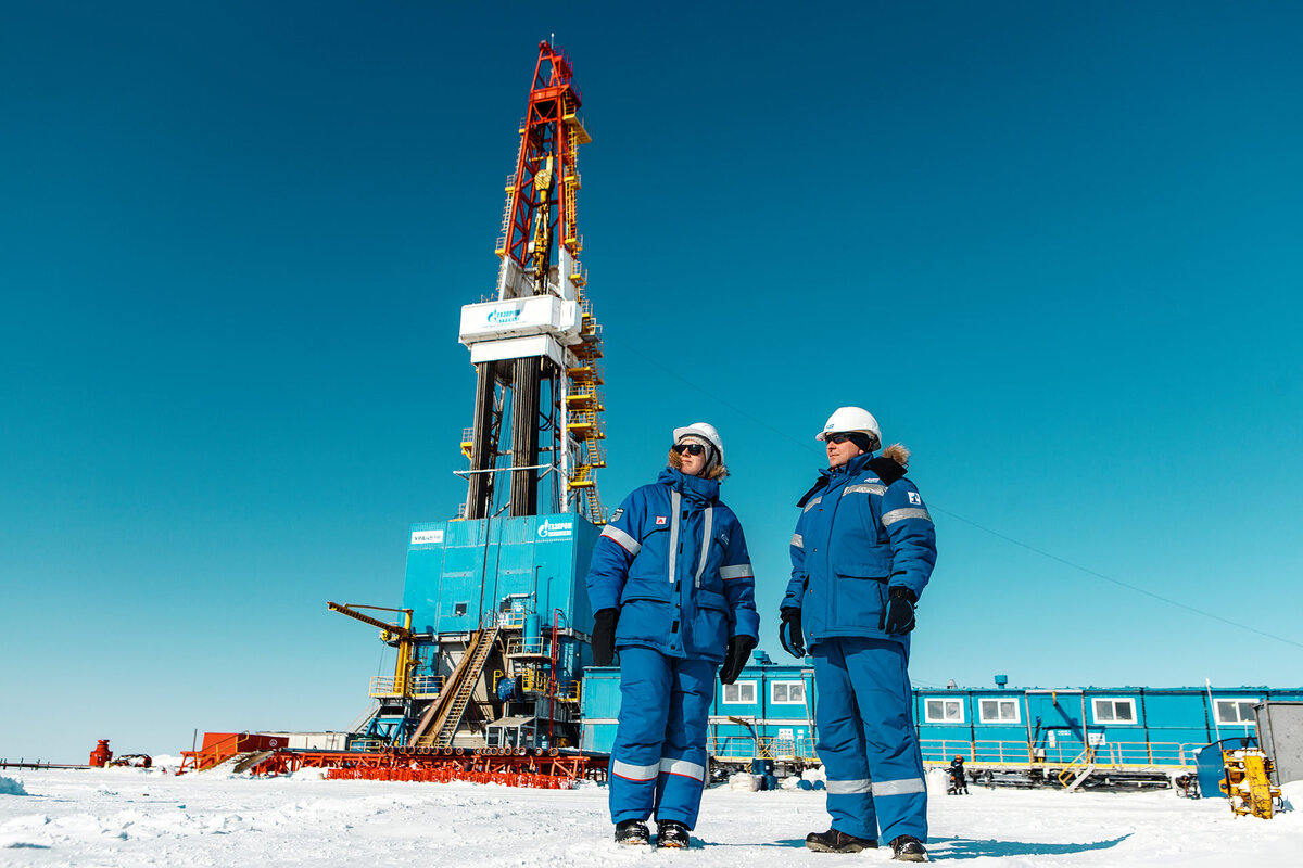 Освоение залежей Газпрома