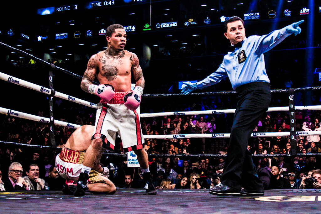 Очередной нокдаун в исполнении Джервонты Дэвиса