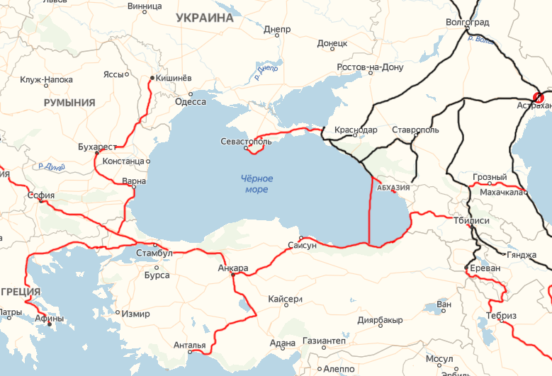 Болгария, Греция, Румыния и Молдова как идея одного путешествия