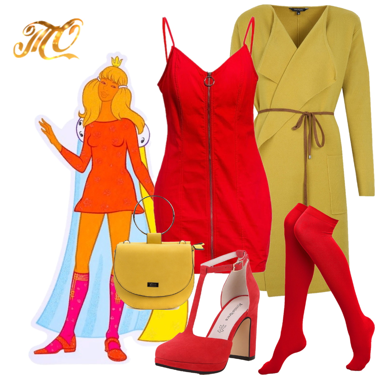 Образ принцессы из м/ф Бременские музыканты. Фото автора