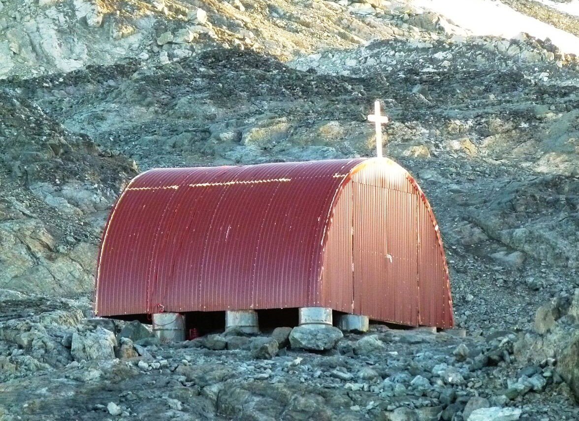 храм в антарктиде