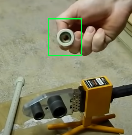 Заплыв от пайки выделен зеленым. От которого напор воды ощутимо снизится.