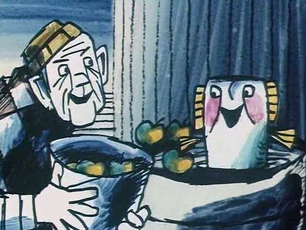 Кадры из мультфильма "Подружка". Из свободных источников