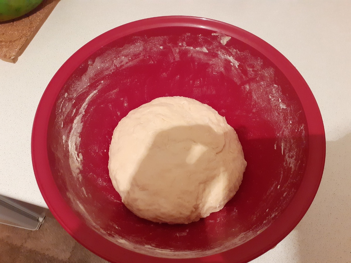 Вот такой комочек у меня получился