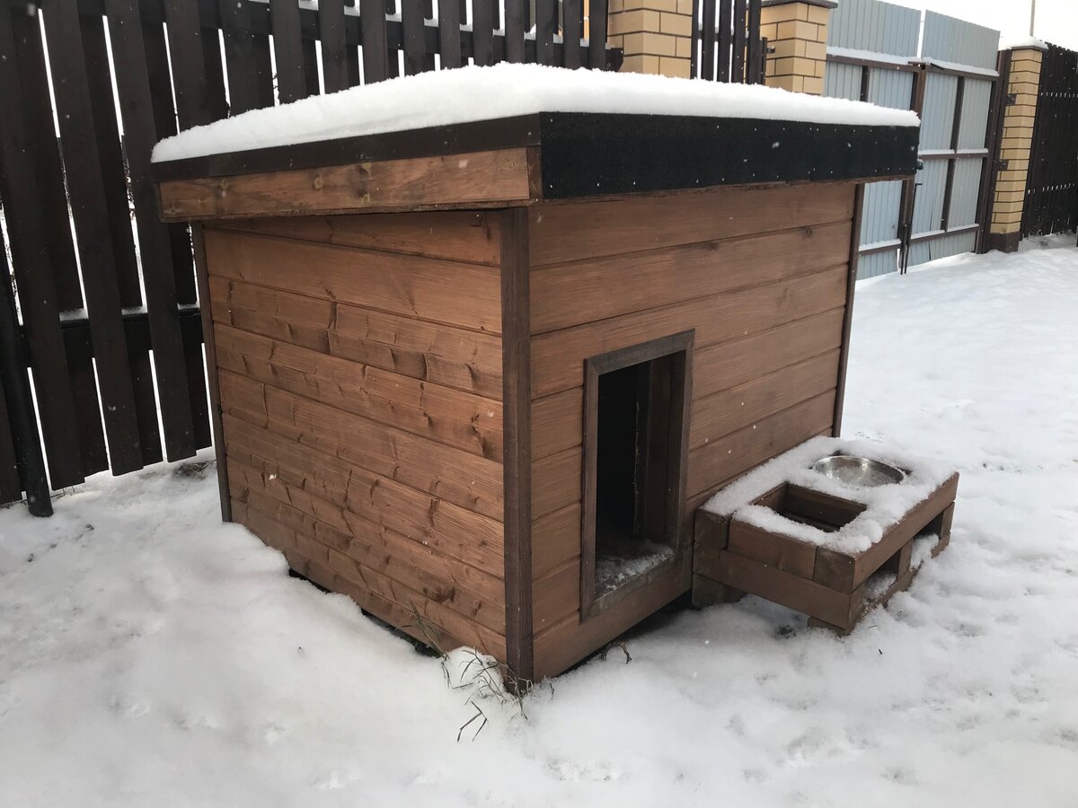 До сих пор считаю, что будка получилась очень хорошо