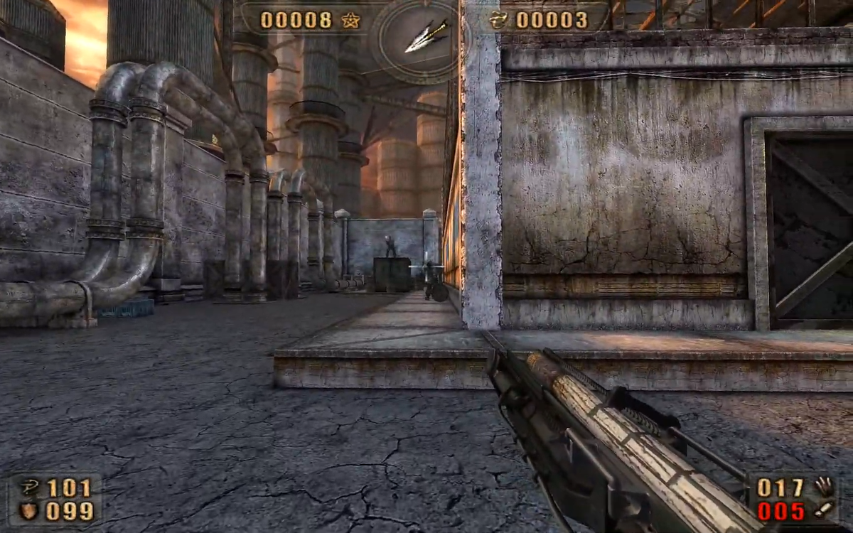 В игре встречается необычное оружие