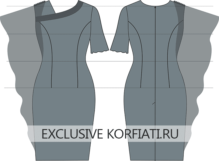 Выкройки платьев для полных от Burda – купить и скачать на paraskevat.ru