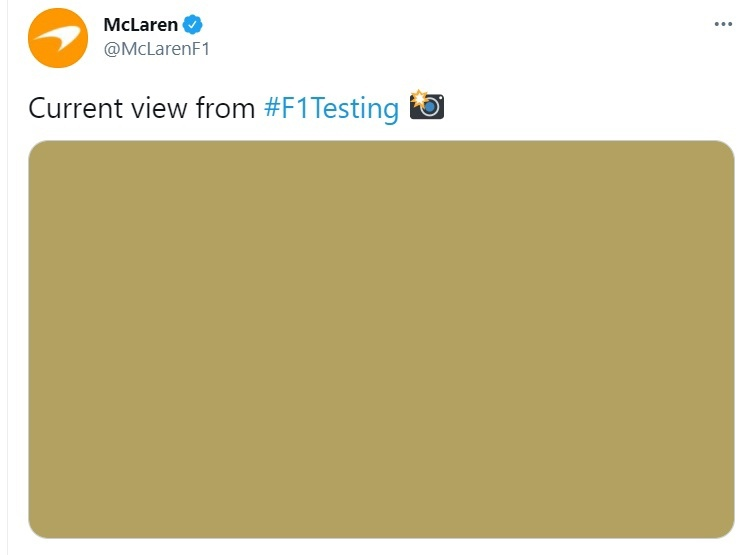 Из Twitter-аккаунта команды McLaren