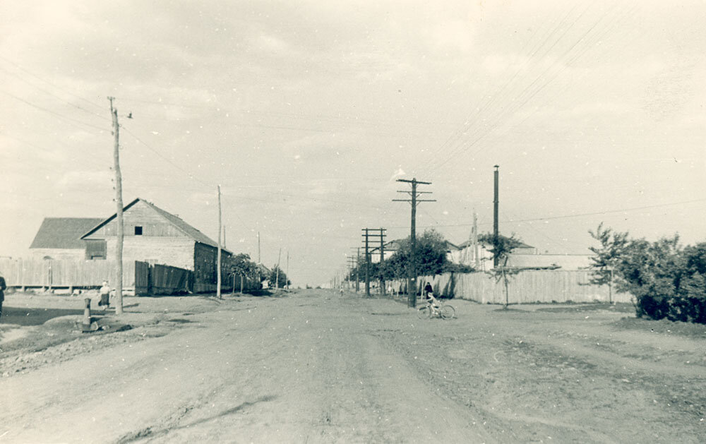 Одна из улиц Епифани, 1945-1954 гг. Фото из фондов ГМЗ "Куликово поле"
