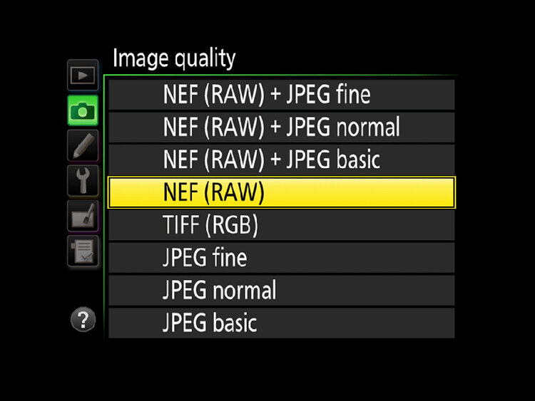 Преобразовать RAW в JPEG