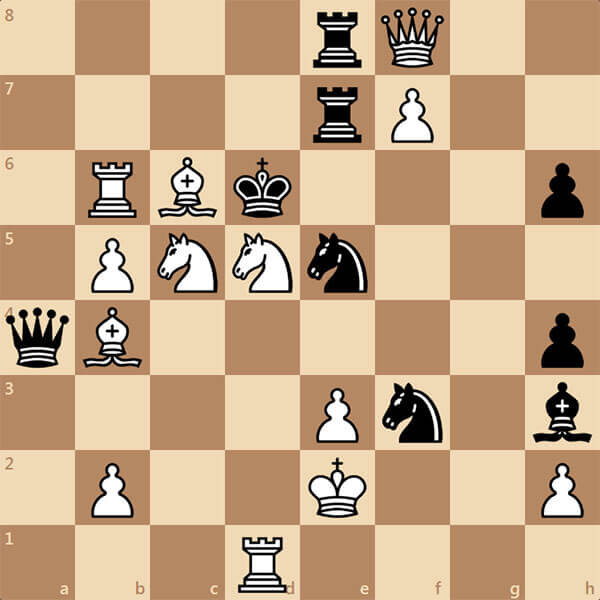 мат в 1 ход, ход белых