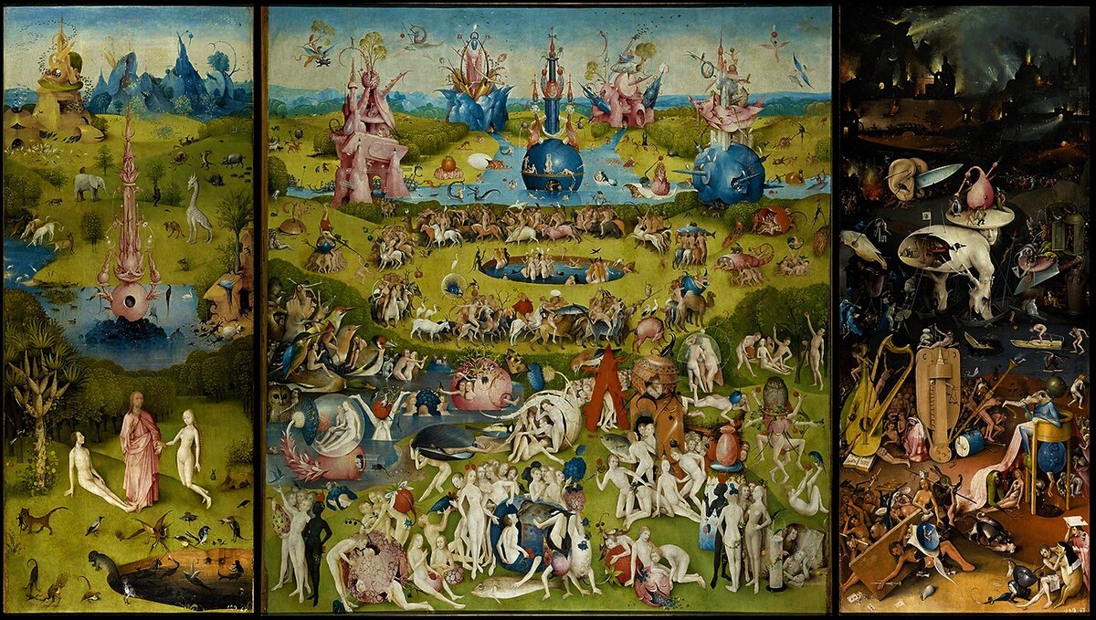 Иероним Босх. «Сад земных наслаждений», 1500-1510. Музей Прадо, Мадрид