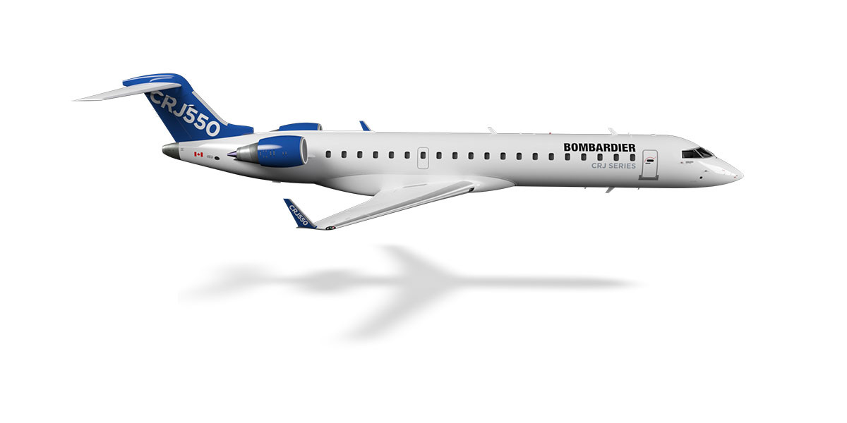  самолет CRJ-550