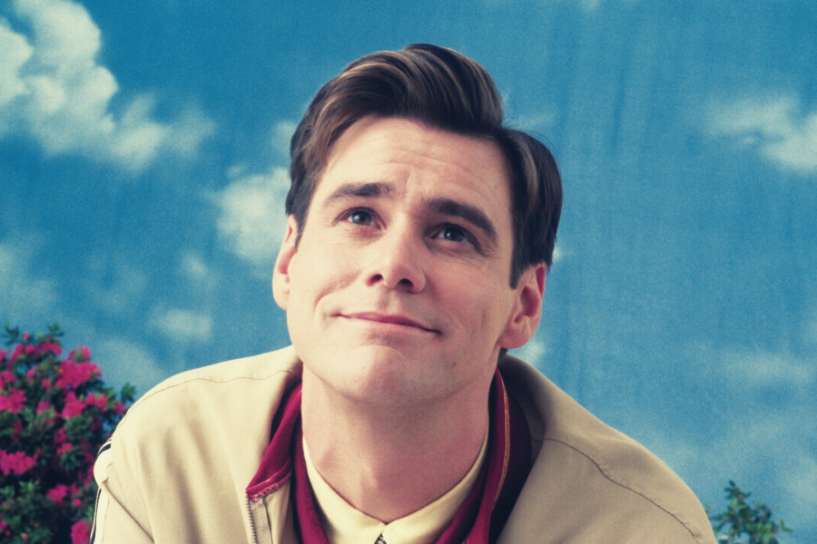 "Шоу Трумана". Настоящий человек смотрит в ненастоящее небо...