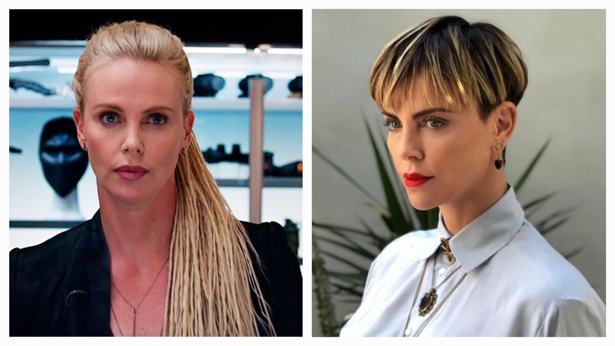 Шарлиз Терон в фильме Форсаж