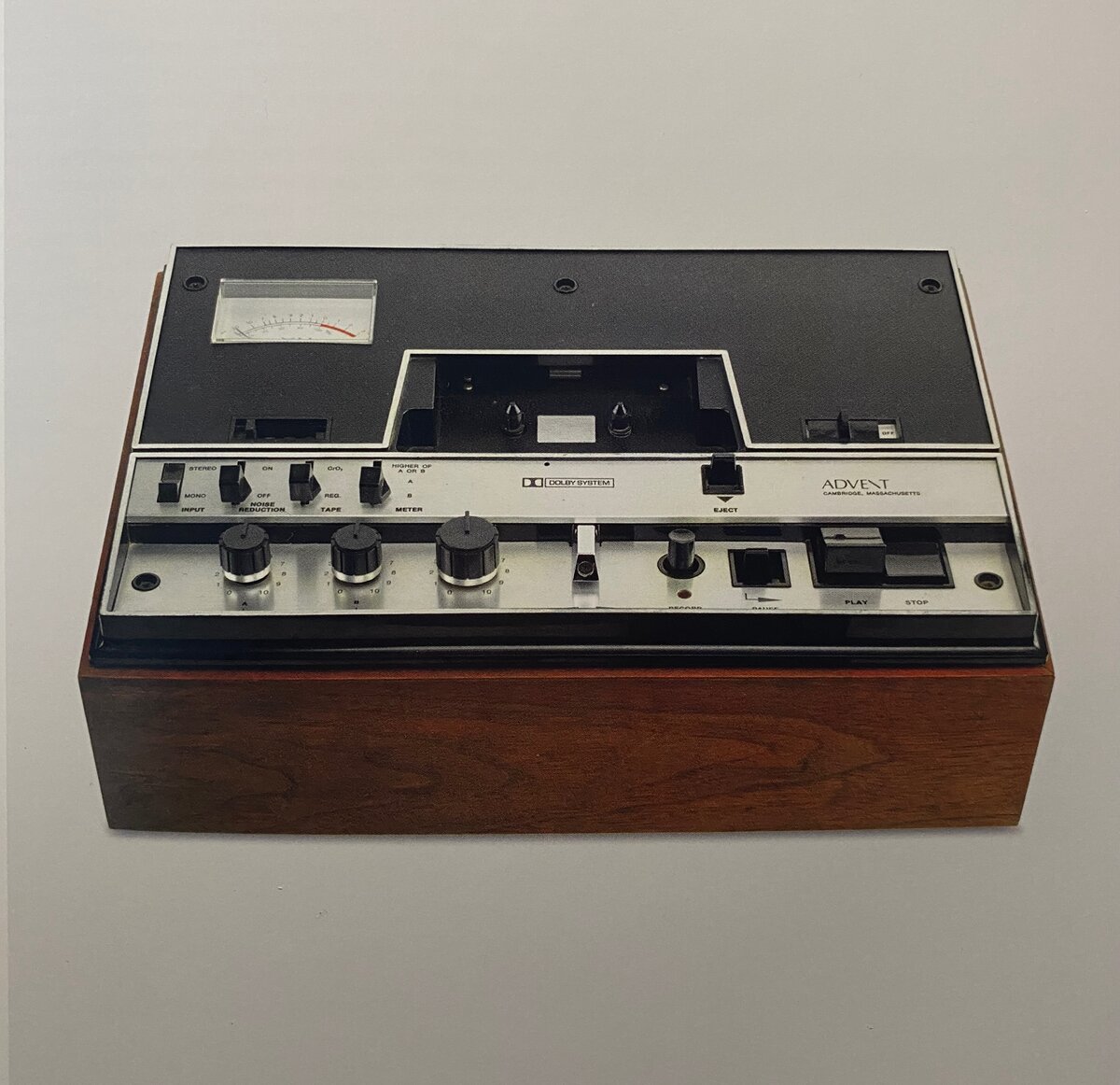 Кассетная дека Advent 201, 1971 г.