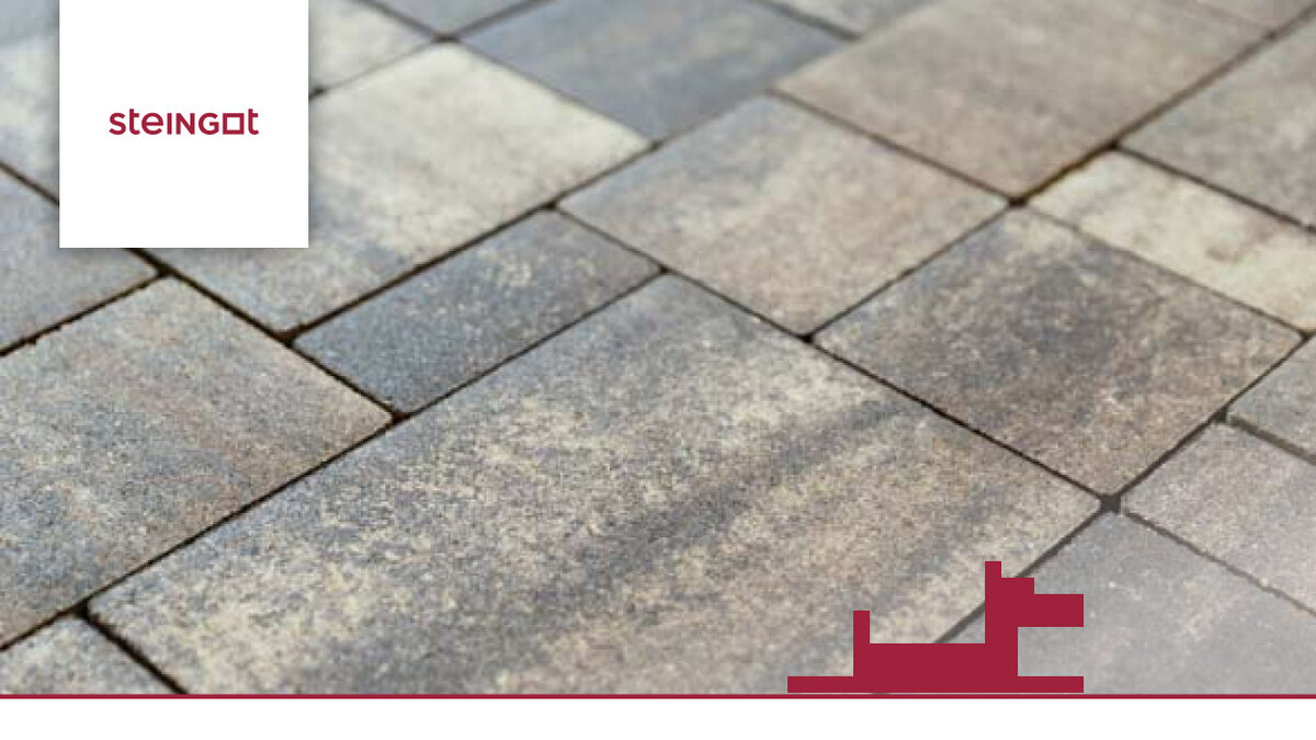 Тротуарная плитка Steingot Бавария "Штайн Браун"