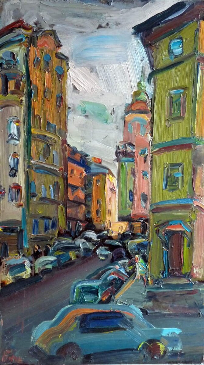 Картина Петербургского художника  Бориса Борща