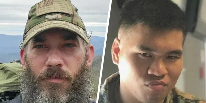 Слева на фото 39-летний Александр Дрюке, справа 27-летний Энди Хьюн