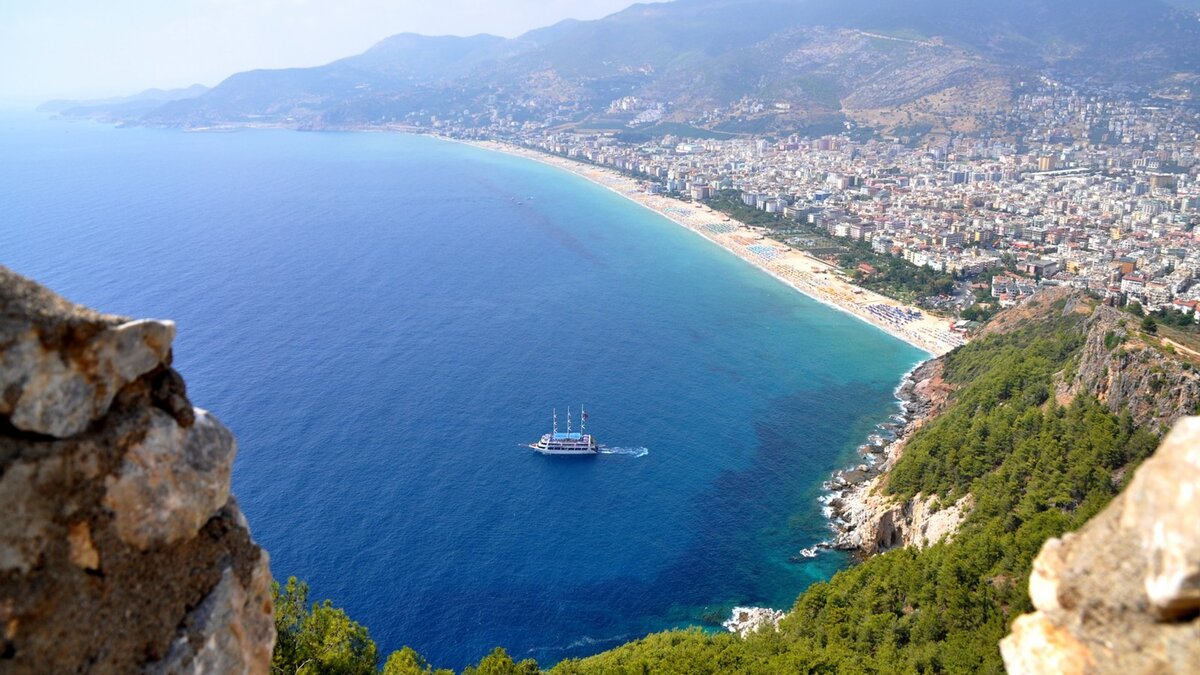 Турция - страна, которая расположена сразу в двух частях света