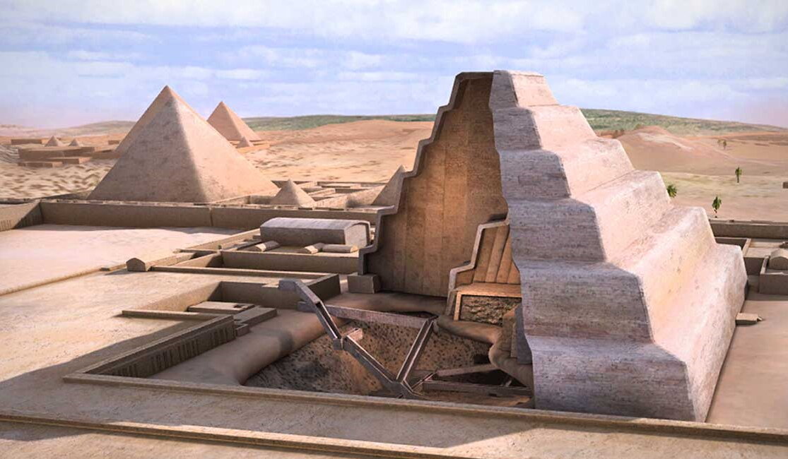 Страна где для погребения фараонов строили пирамиды. Пирамида Джосера в Саккаре. Комплекс Джосера Египет. Пирамида Джосера в Египте. Имхотеп пирамида Джосера.