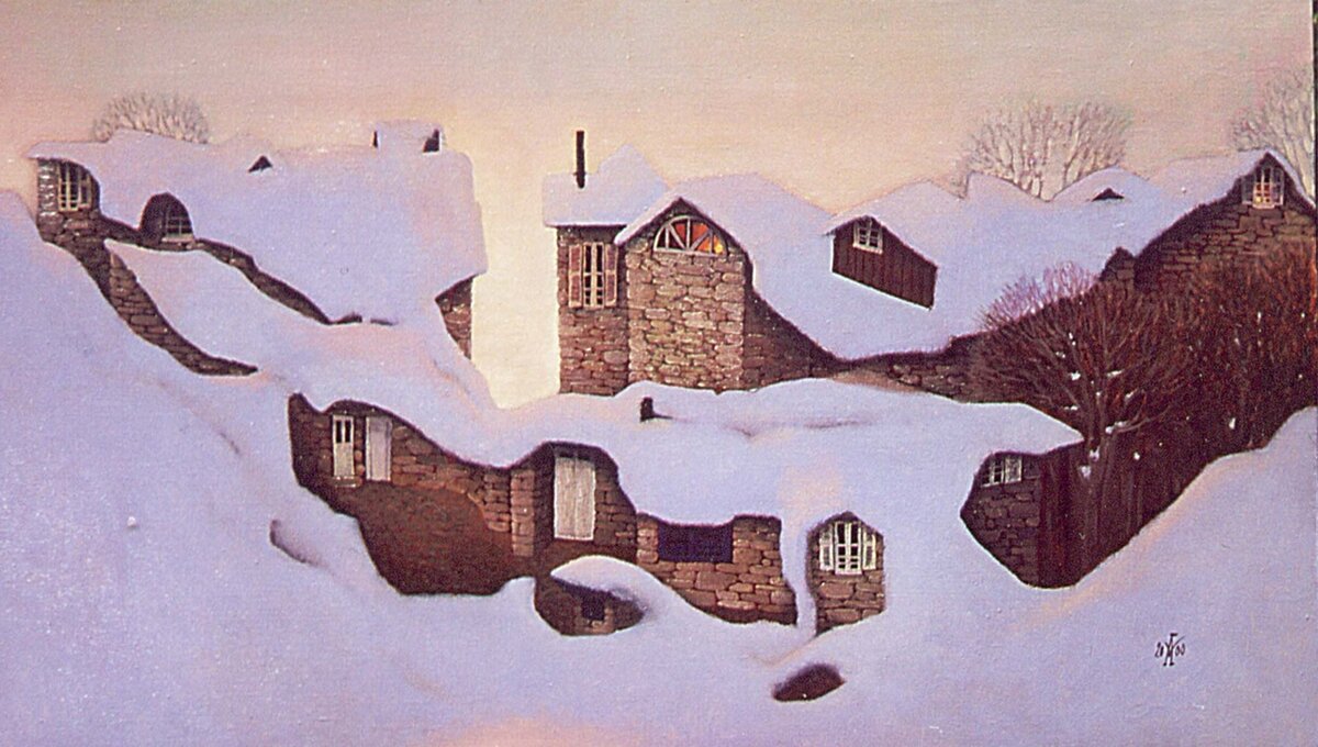 Андрей Мещанов. Зимний пейзаж