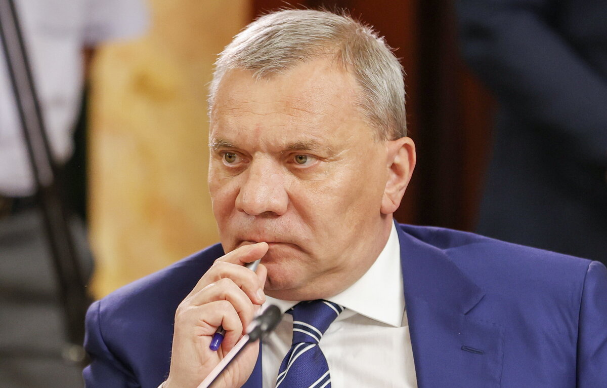    Генеральный директор Роскосмоса Юрий Борисов  Дмитрий Астахов/POOL/ТАСС