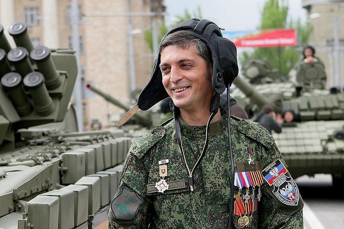 Командир батальона "Сомали" Михаил Толстых (Гиви)