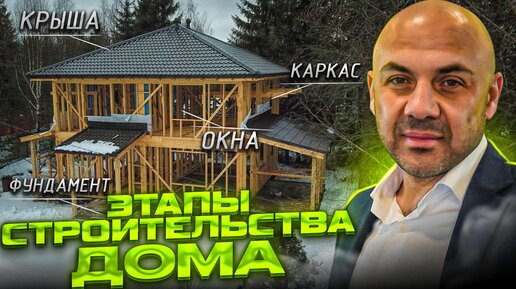 Как построить дом самому: фото, этапы работ, видео