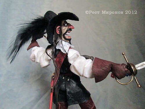 Капитан Питер Блад. Пираты из литературных произведений. Автор Ростислав Миронов.