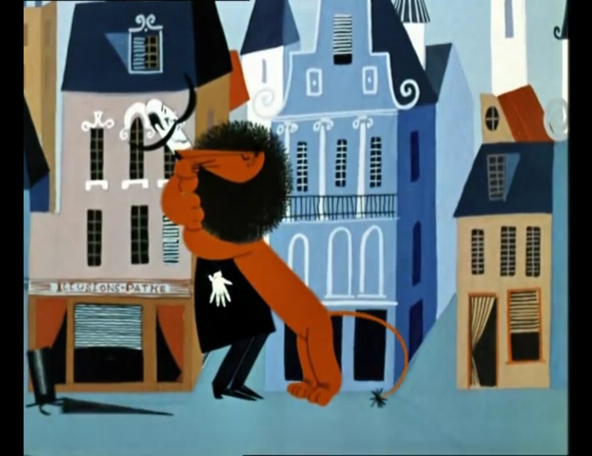 кадры из мультфильма "Каникулы Бонифация", Союзмультфильм, режиссер Федор Хитрук