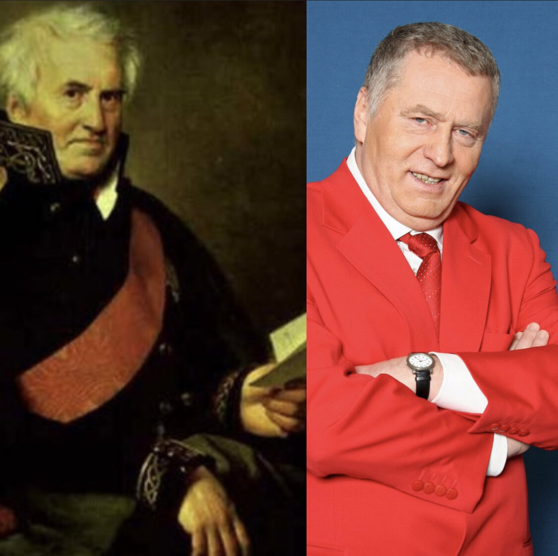 Александр Семенович Шишков и Владимир Вольфович Жириновский. Есть что-то общее...