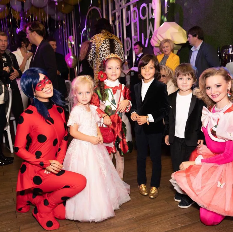 звезды, праздник, семья, дети