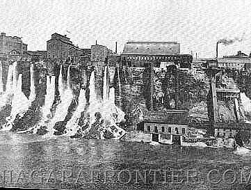 Гидроэнергетическая установка Шоеллкопфа в 1880 году
