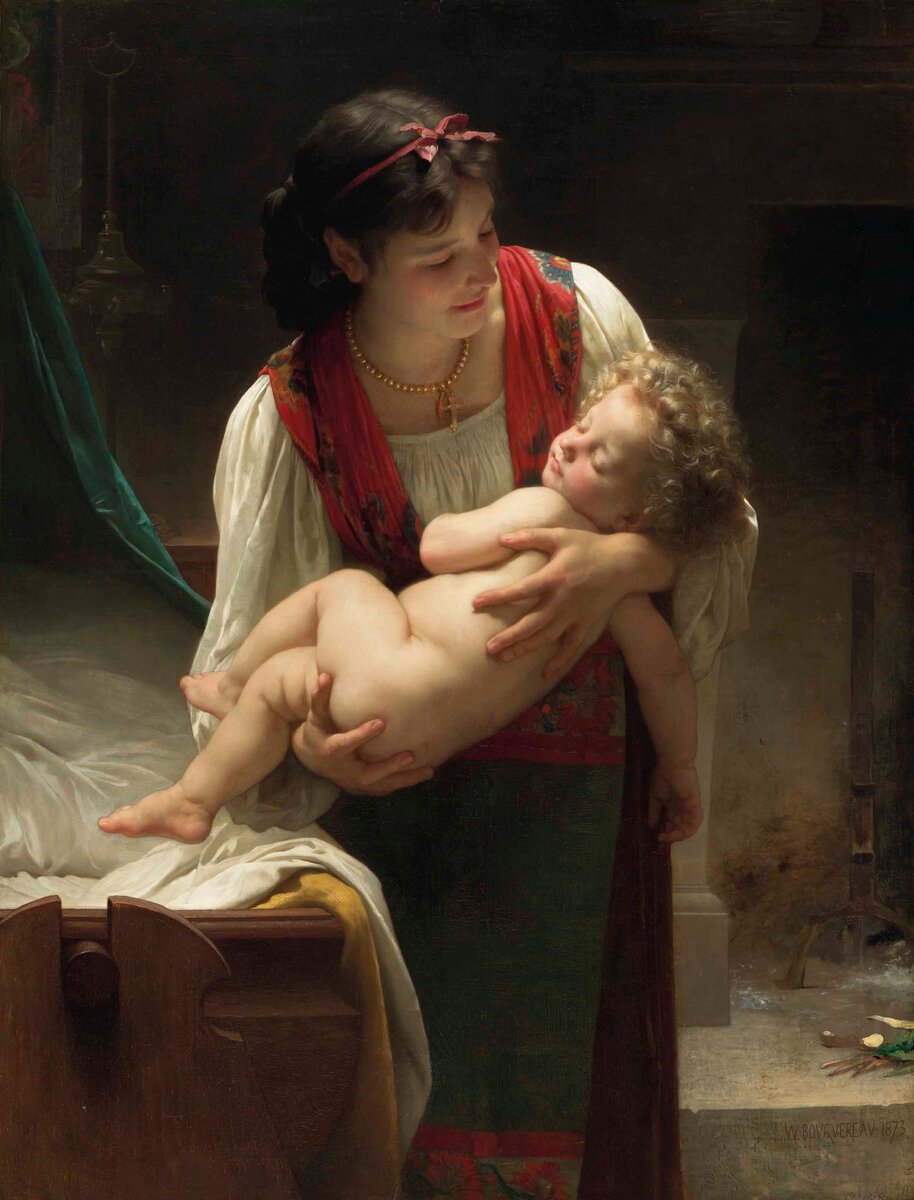 Колыбельная -  (Le coucher) 1873