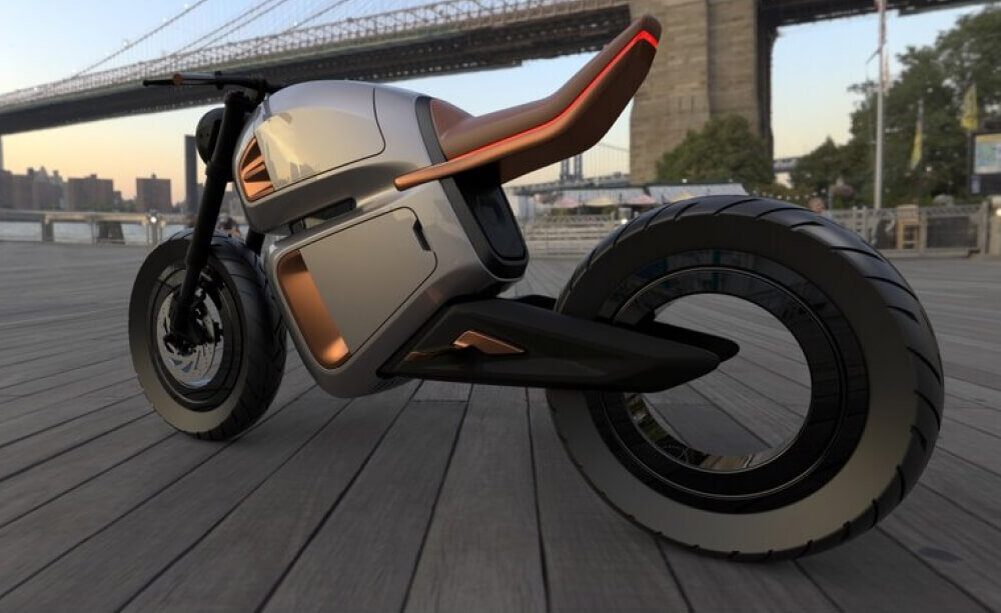 Электромотоцикл NAWA Racer. Фото: nawatechnologies 