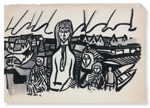 «Рыбаки» 1967
Третьяков Николай Яковлевич (1926–1989) 