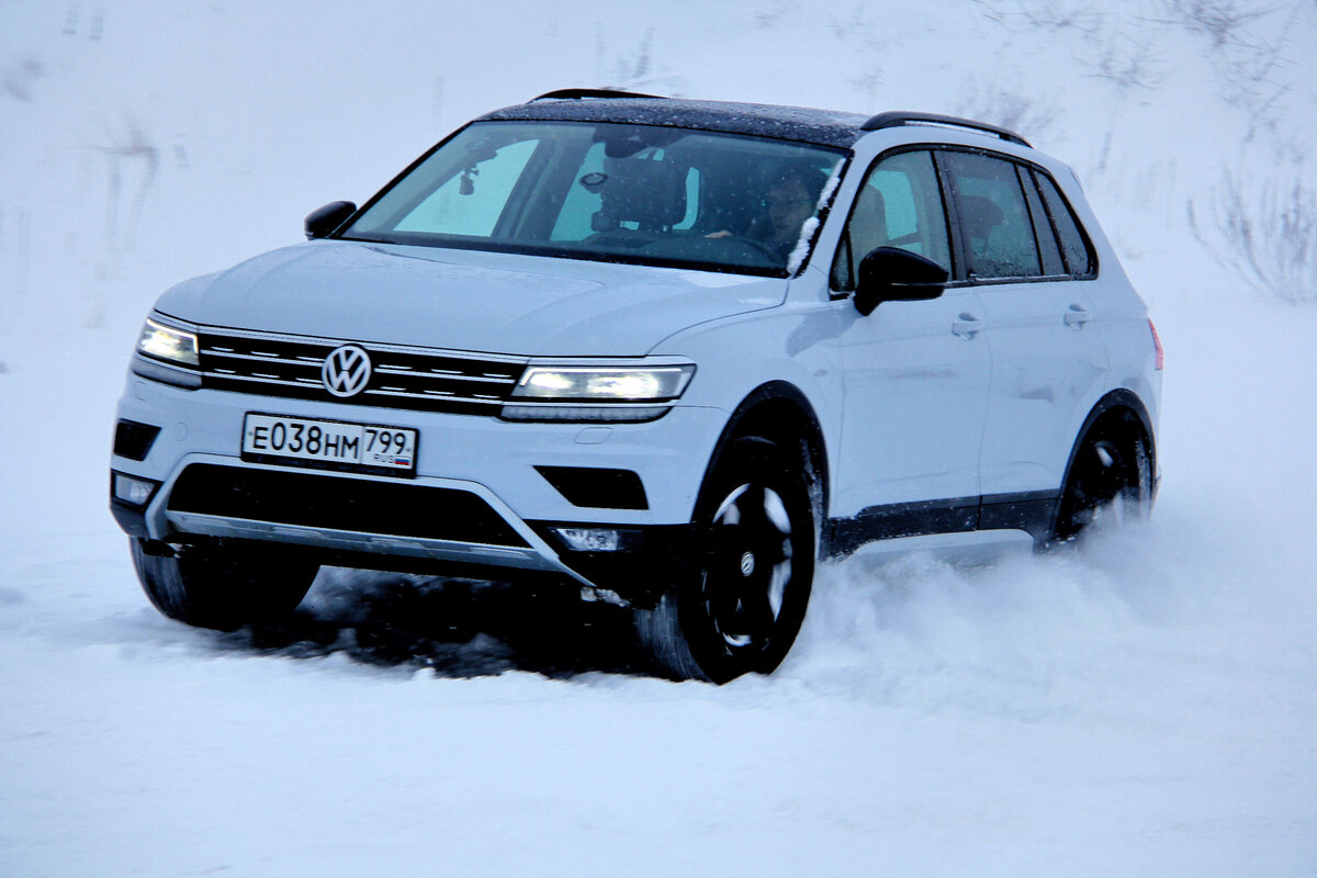 Volkswagen Tiguan на динамичный тестах Automps.