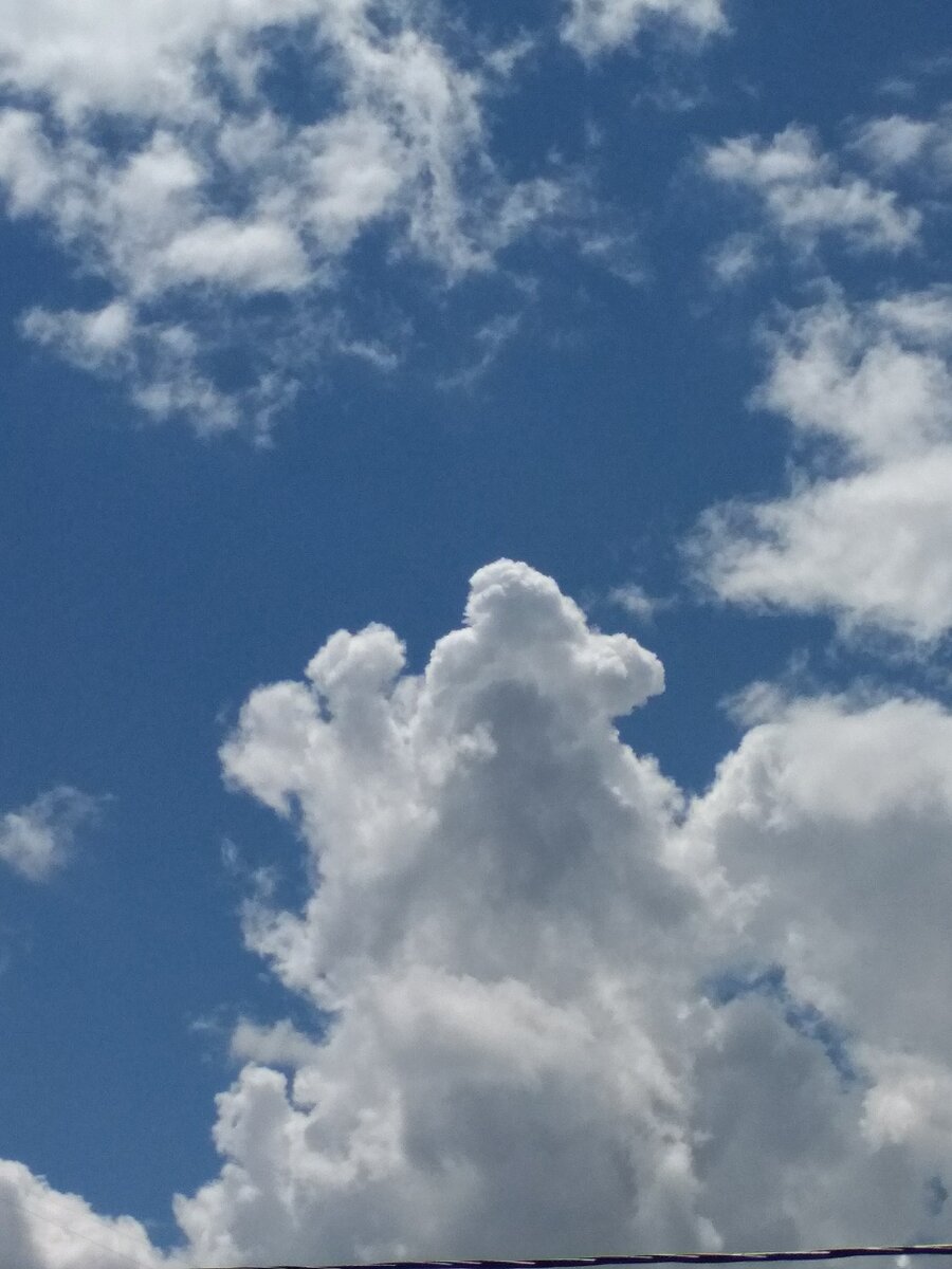 Люблю облака фотографировать
