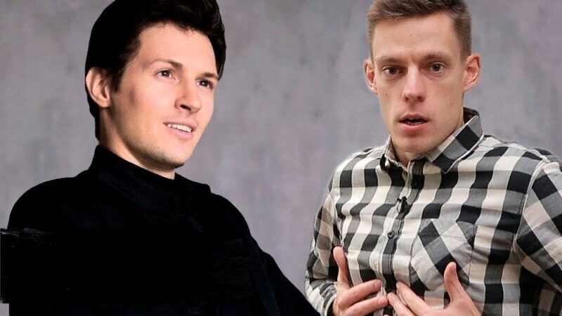 Павел Дуров и Юрий Дудь (фотоколлаж из "Яндекс.Картинок")