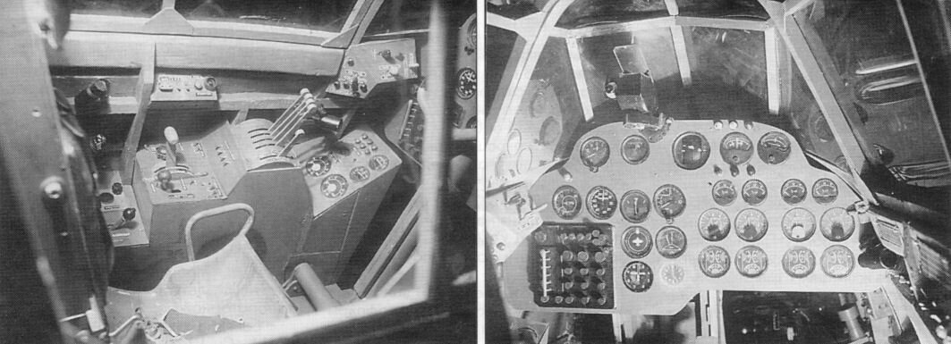 Макет кабины пилота (левый пульт и приборная доска). Источник: http://aviadejavu.ru/